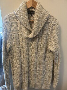 EXPRESS LARGE WOOL MEN'S SWEATER